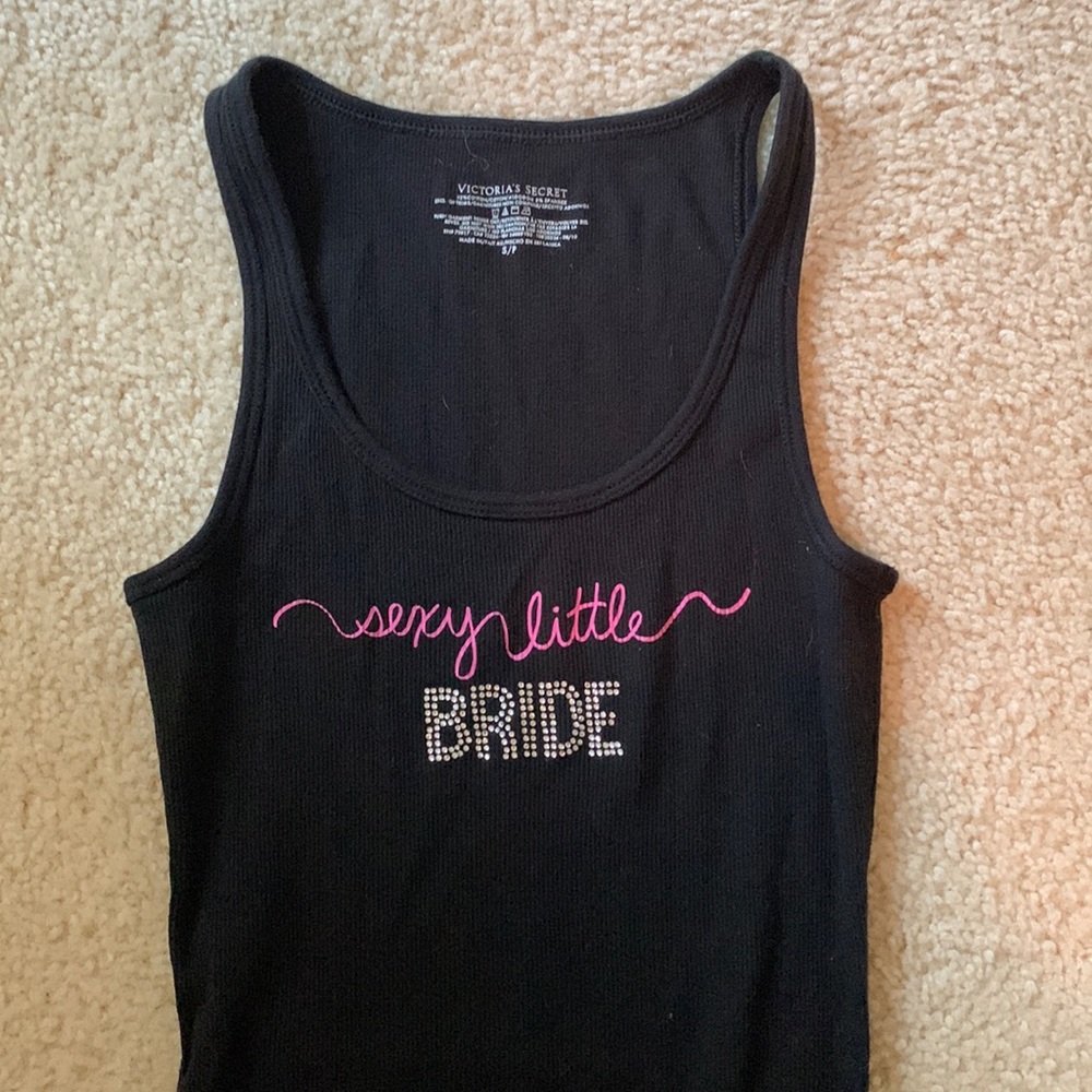 VS Sexy Little Bride tank. Only worn once on morning of my wedding. Size small
